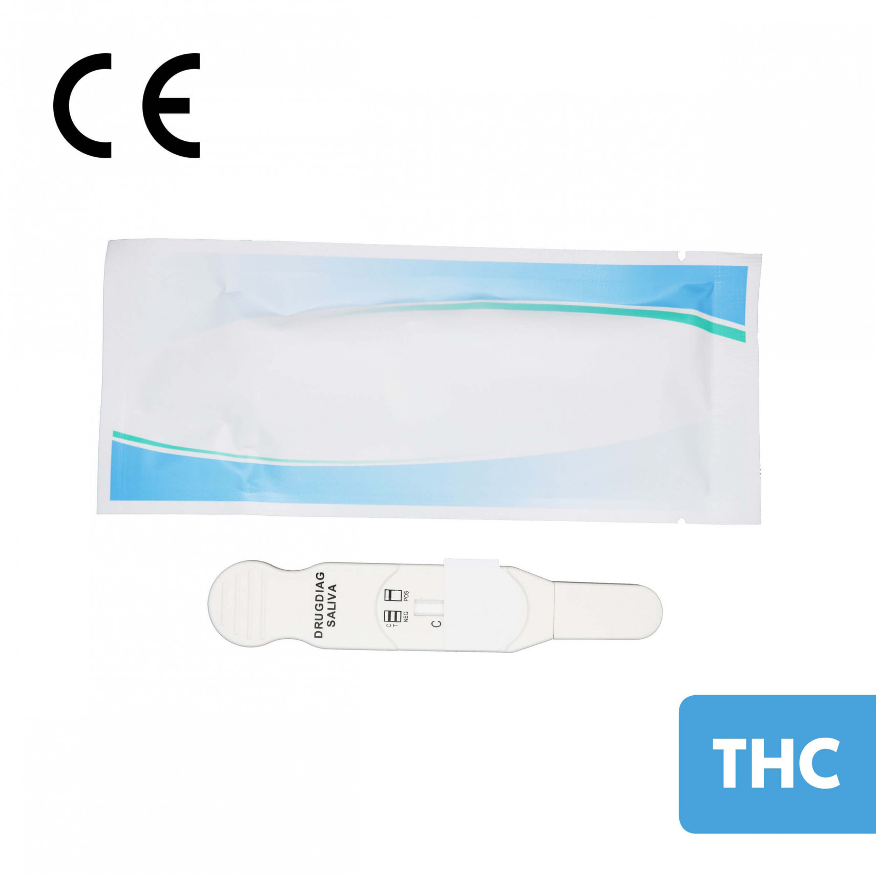 Test urinaire Drugdiag 3 THC pour dépistage du cannabis