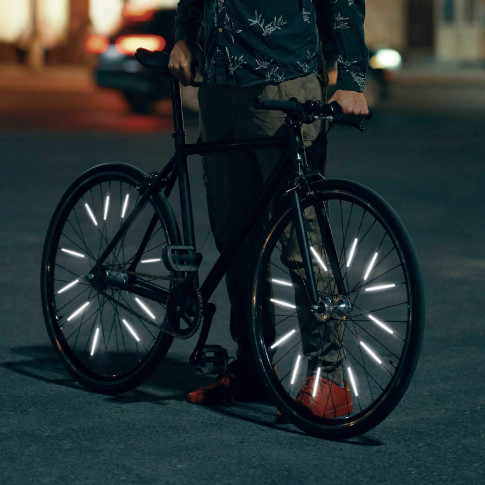 Réflecteurs pour rayons de vélo