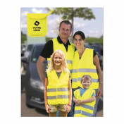 Gilet jaune, Objet publicitaire, Sirio - gilet de sécurité  personnalisable fluorescent, haute visibilité
