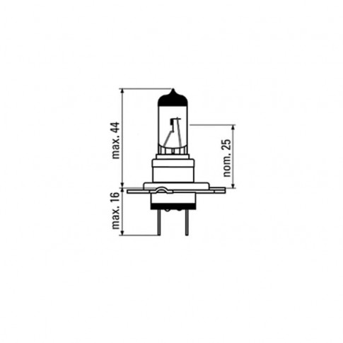 Ampoule H7 - 12V - 55 W normes CE, tarifs dégressifs