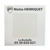 Etui carte grise spécial moto personnalisé en cuir recyclé - France -  Vertlapub