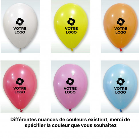 Ballons de baudruche biodégradables personnalisés