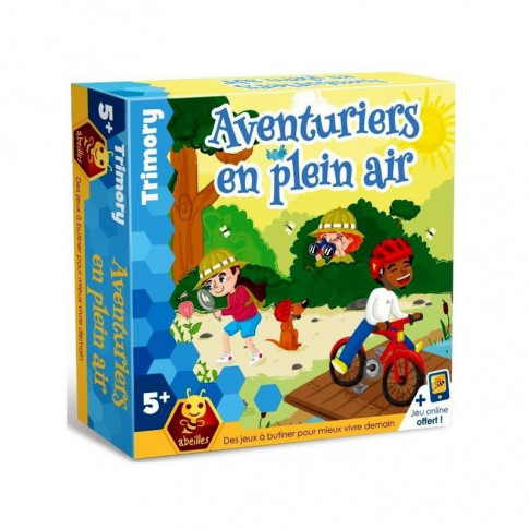 Jeu de mémoire "Aventuriers en plein air" personnalisable