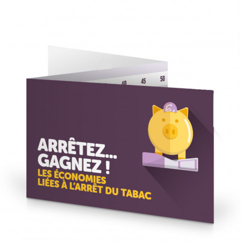 Réglette sensibilisation tabac personnalisable