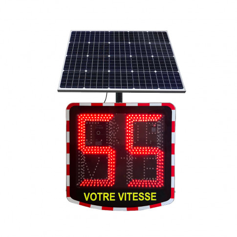 Radar pédagogique solaire mobile