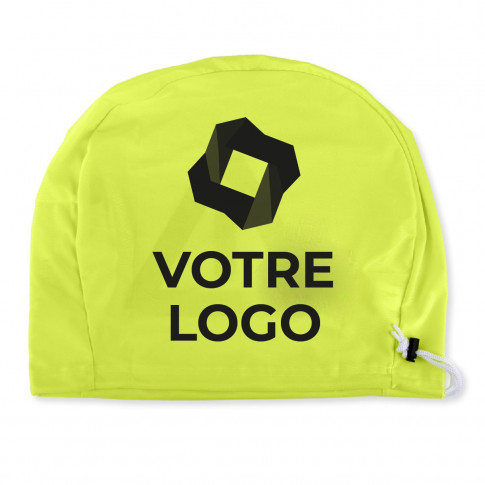 Housse de casque pour moto avec triangle de pré-signalisation