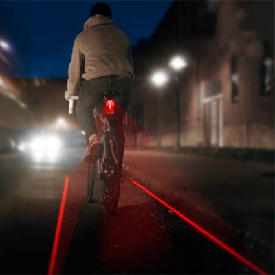 Les éclairages passifs qui assurent une bonne signalisation à vélo