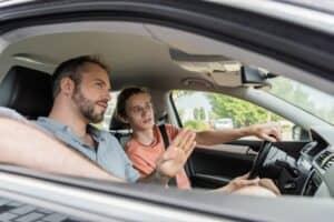 conducteur en conduite accompagnée